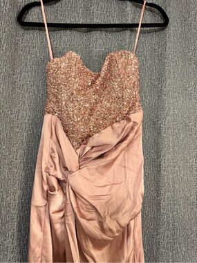 Fashion Nova Pink Sequin Dress